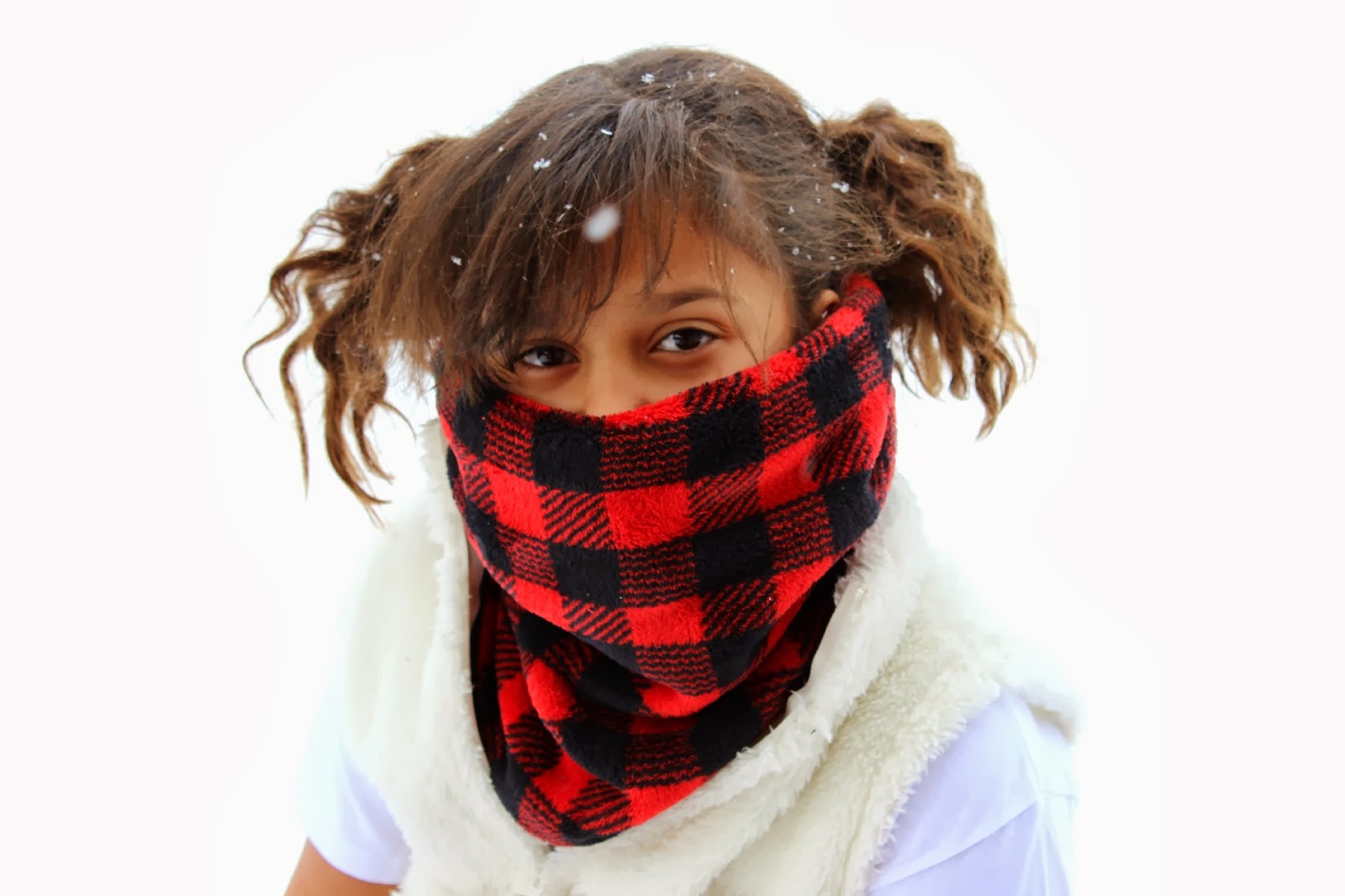 Happy At Home Fleece Neck Warmers and a Tutorial