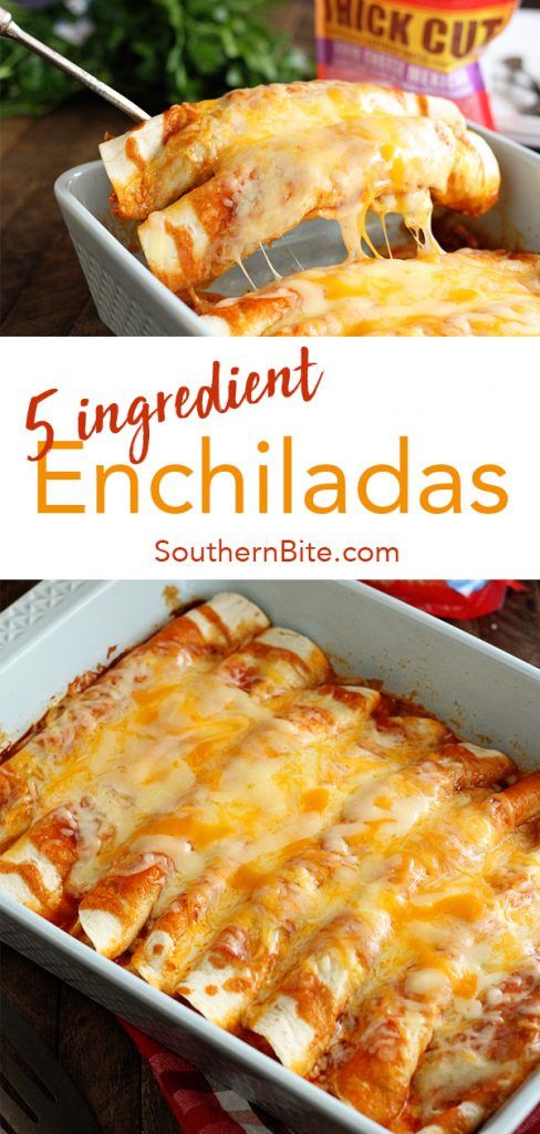 5 Ingredient Beef Enchiladas #beef #enchiladas #dinner #dinnerrecipes #dinnerideas 5 Ingredient Beef Enchiladas #beef #enchiladas #dinner #dinnerrecipes #dinnerideas