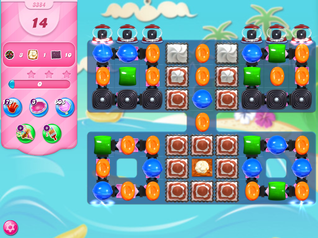 Candy Crush Saga level 3384 Candy Crush Saga level 3384
