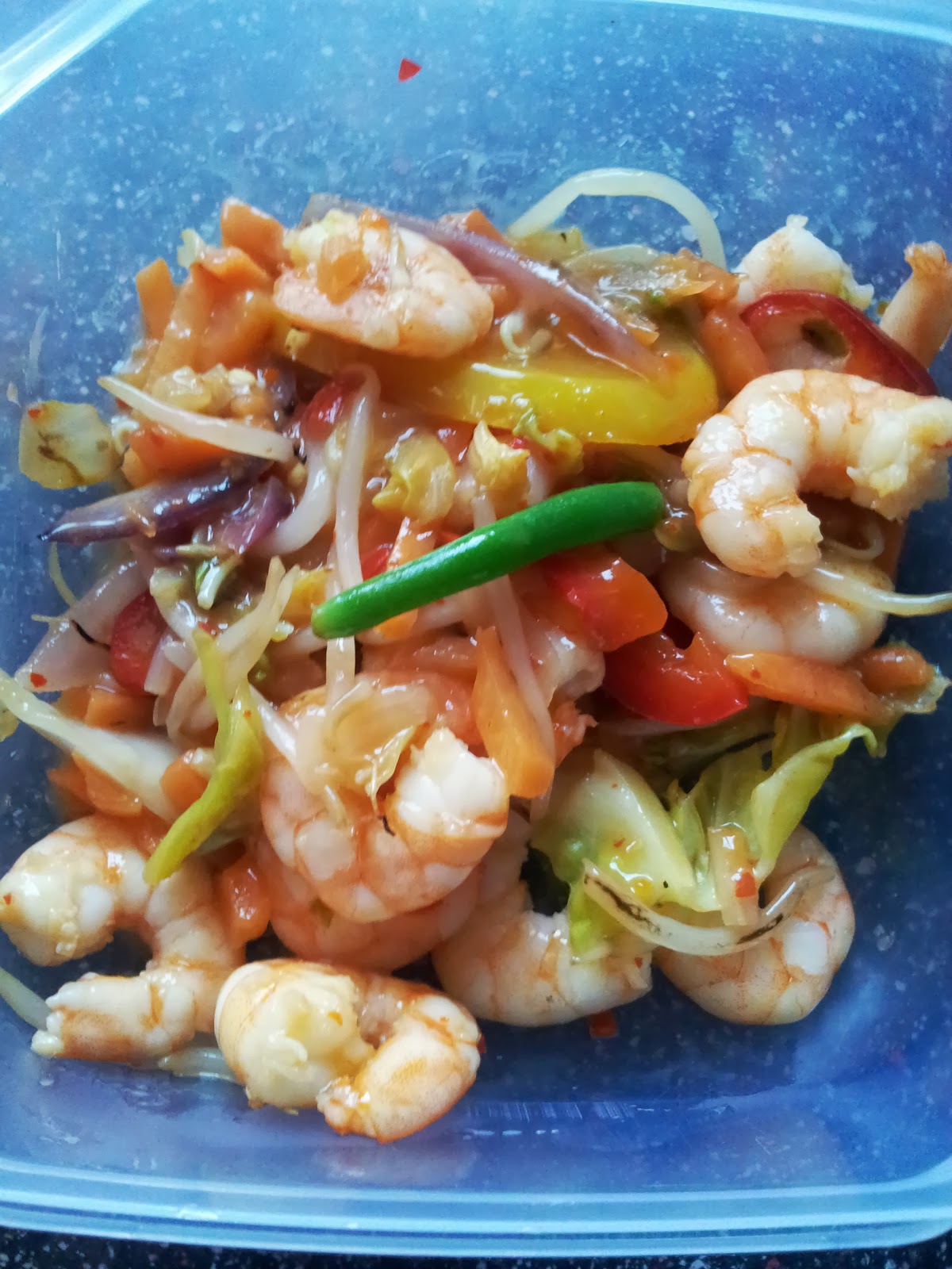 Fat Bloke Diary King Prawn Stir Fry