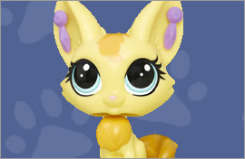 LPS Fennec Fox Pets