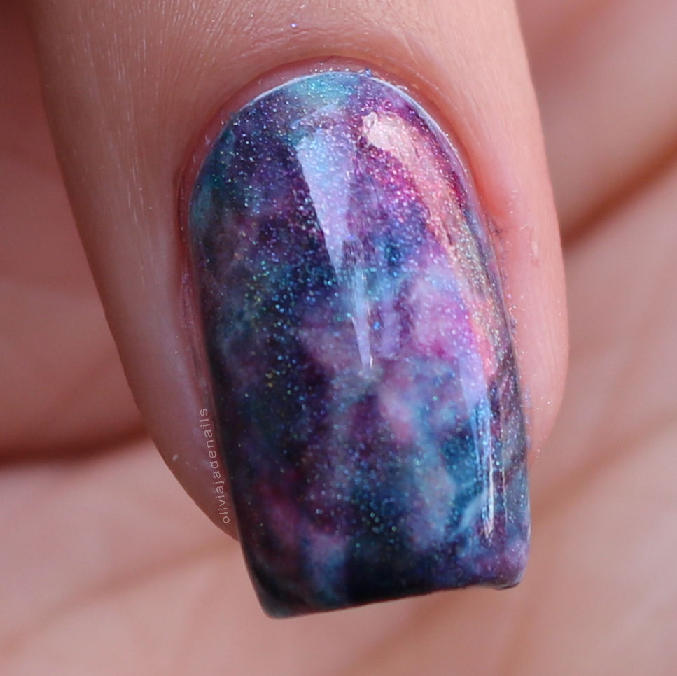 The Digit-al Dozen Does Vampy: Day Three Smoosh by Olivia Jade Nails