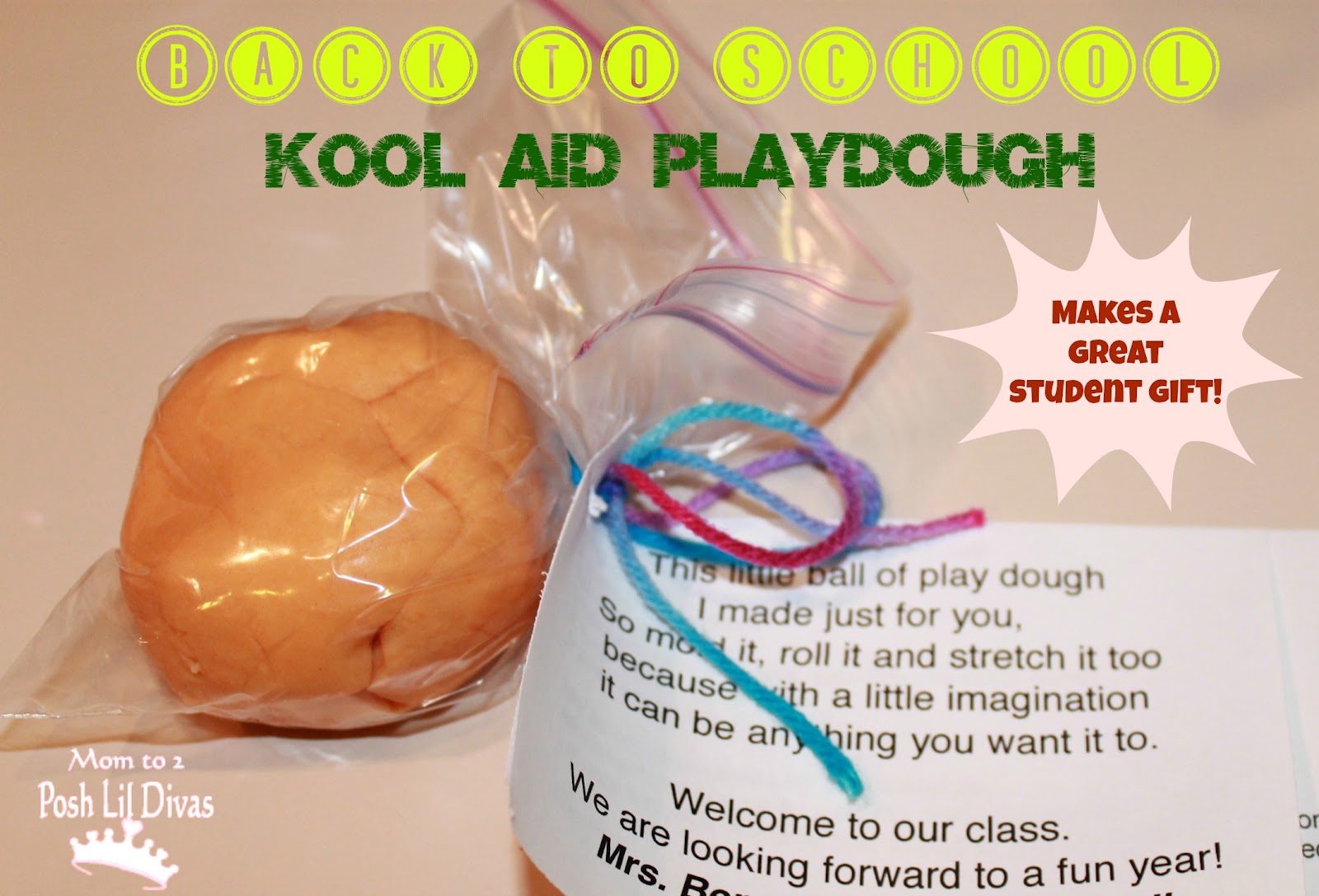 Kool-Aid Scented Play Dough Recipe 