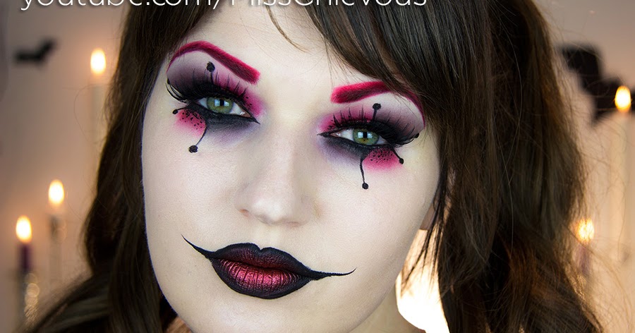 Julia Graf: Harley Quinn Halloween Makeup