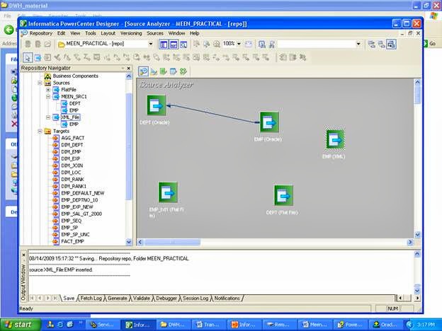 XML file from a relational file (table) XML file from a relational file (table)