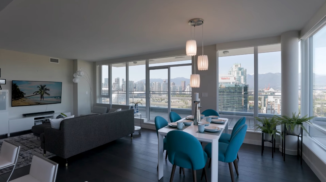 27 Interior Design Photos vs. 2107 Quebec St, Vancouver Luxury Penthouse Tour