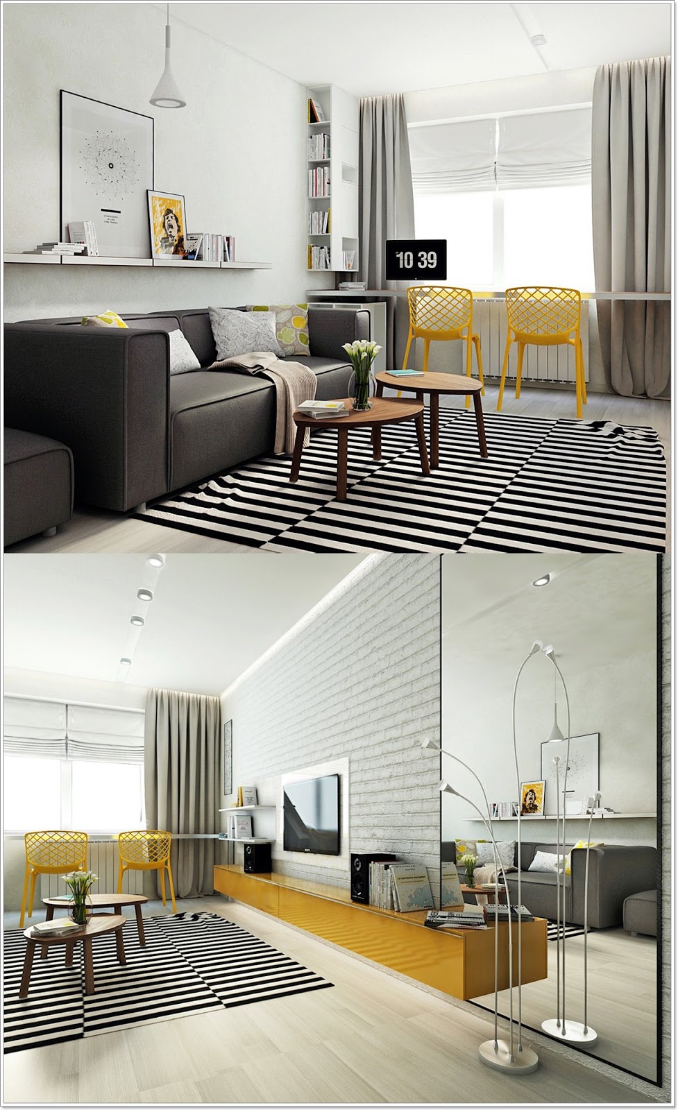 Skandinaviske stue design: ideer & inspirasjon interiør inspirasjon