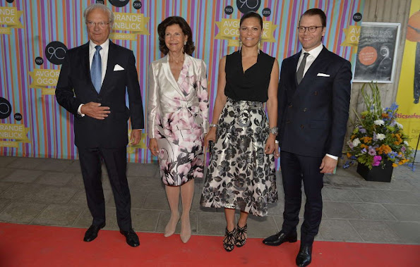 King Carl Gustaf of Sweden and Queen Silvia of Sweden, Crown Princess Victoria of Sweden and Prince Daniel of Sweden