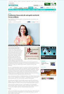 Entrevista de Nana Pauvolih para o Jornal O Tempo Entrevista de Nana Pauvolih para o Jornal O Dia