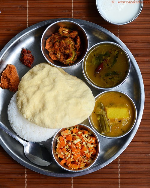 South Indian Lunch Recipes Lunch Menu 34 Raks Kitchen Indian 
