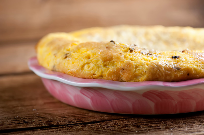 Bacon Cheddar Quiche No Crust Required! Fresh Eggs Daily®