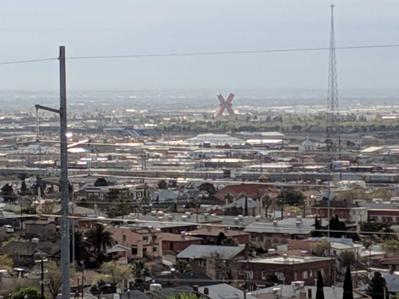 Riding the USA Heading to Fort Hancock