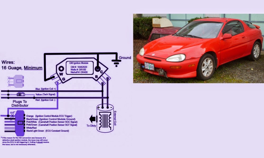 1992 Mazda MX3 KLZE Ignition System Wiring Diagram | Auto Wiring Diagrams
