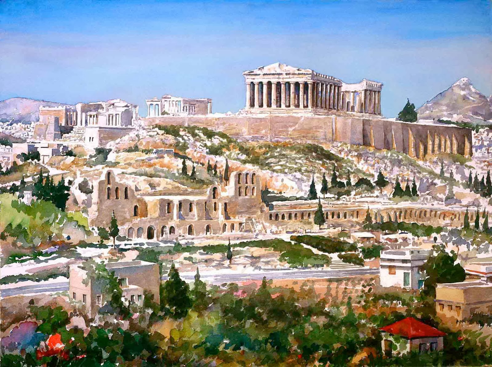 The Acropolis Of Athens Is An Ancient Greece ~ Luxury Places