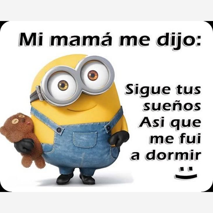 gratis Imágenes graciosas para perfil de Whatsapp Cómicas para muro de Facebook Originales Meme minions sueños