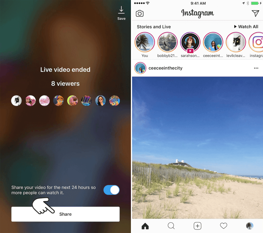 Inilah Cara Posting Rekaman Video Live ke Instagram Stories