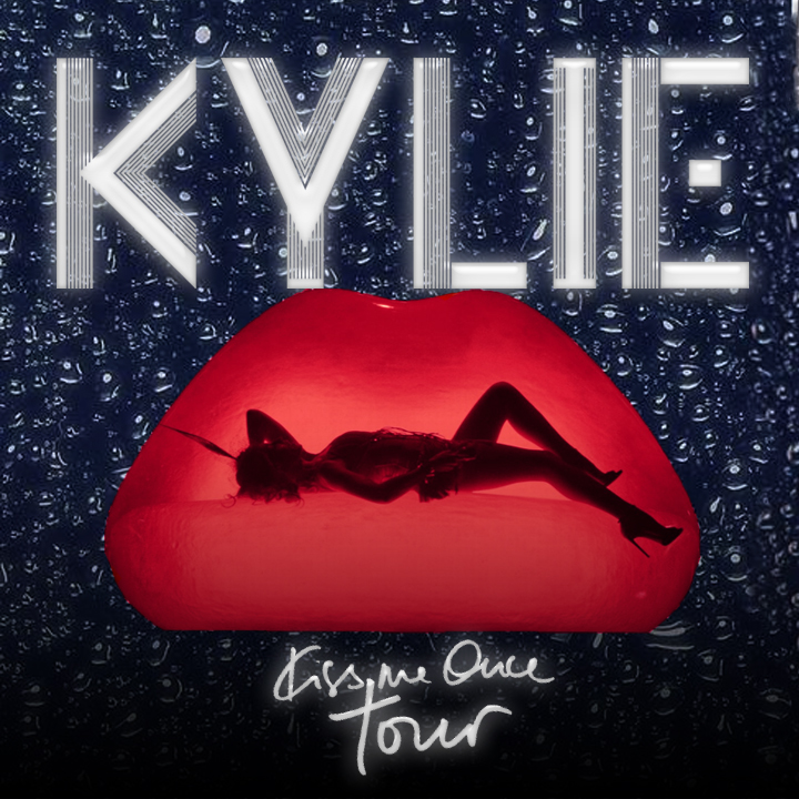 Kylie Fanmade Art Kiss Me Once Tour 