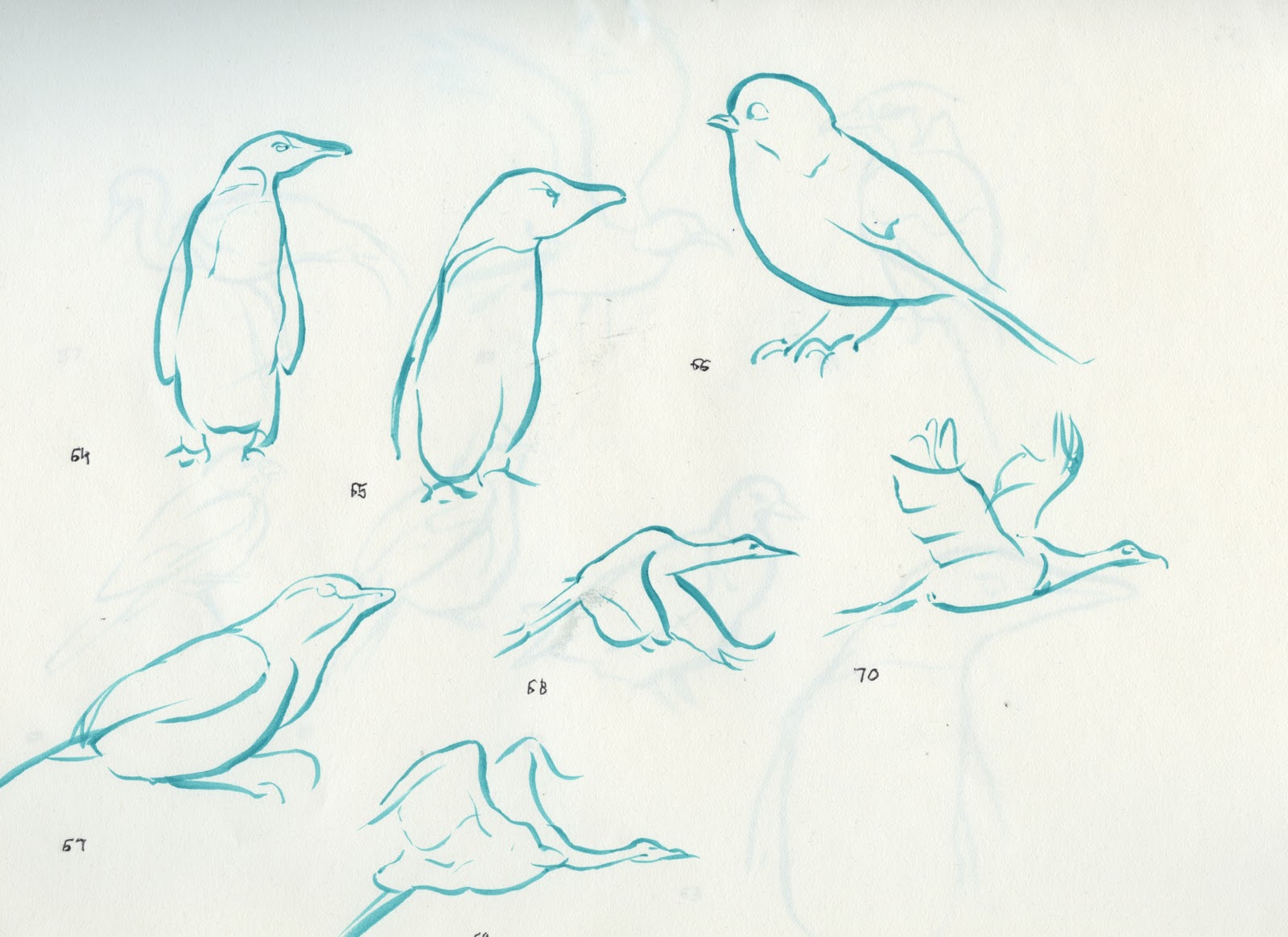 gesture lines in art