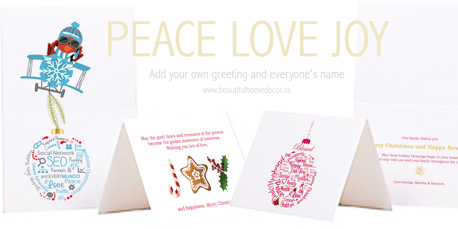personalized holiday cards for your business print web and social