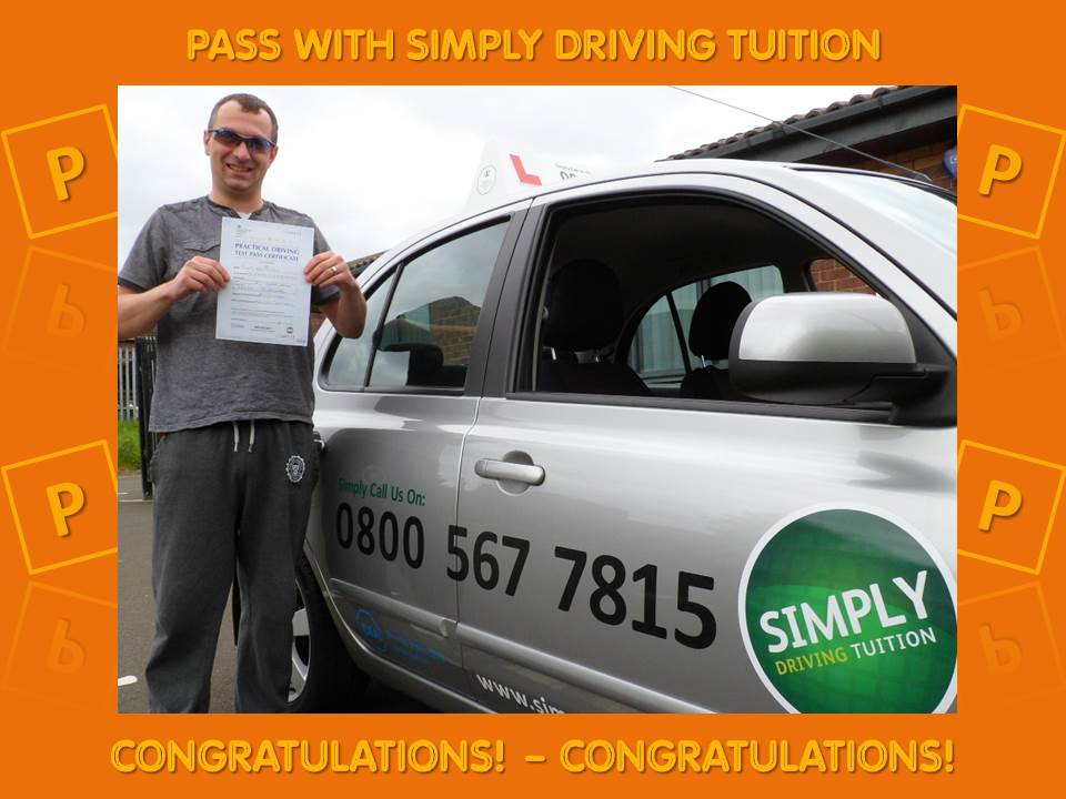 Simply Driving Tuition Driving Lessons in Whitburn, Sunderland