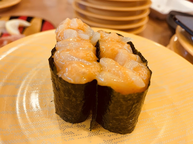 海膽銀魚握壽司