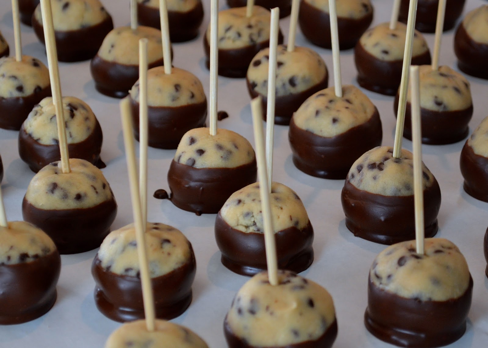 The Domestic Doozie Chocolate Chip Cookie Dough Bites