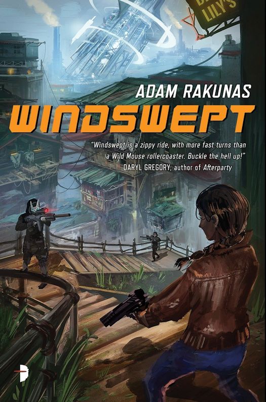 2015 Debut Author Challenge Update - Windswept by Adam Rakunas