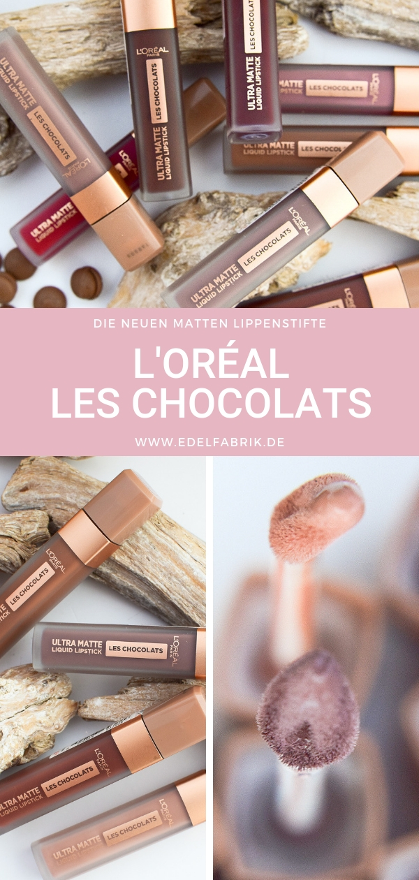 L'Oreál Paris Les Chocolats, Swatches, Review L'Oreál Paris Les Chocolats Swatches, Testbericht