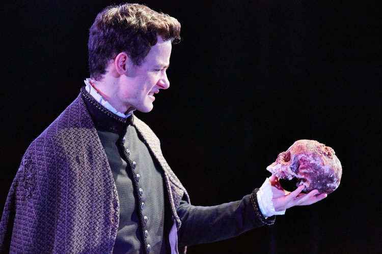 Alan Mahon as Hamlet Photo by Mark Douet Alan Mahon as Hamlet Photo by Mark Douet