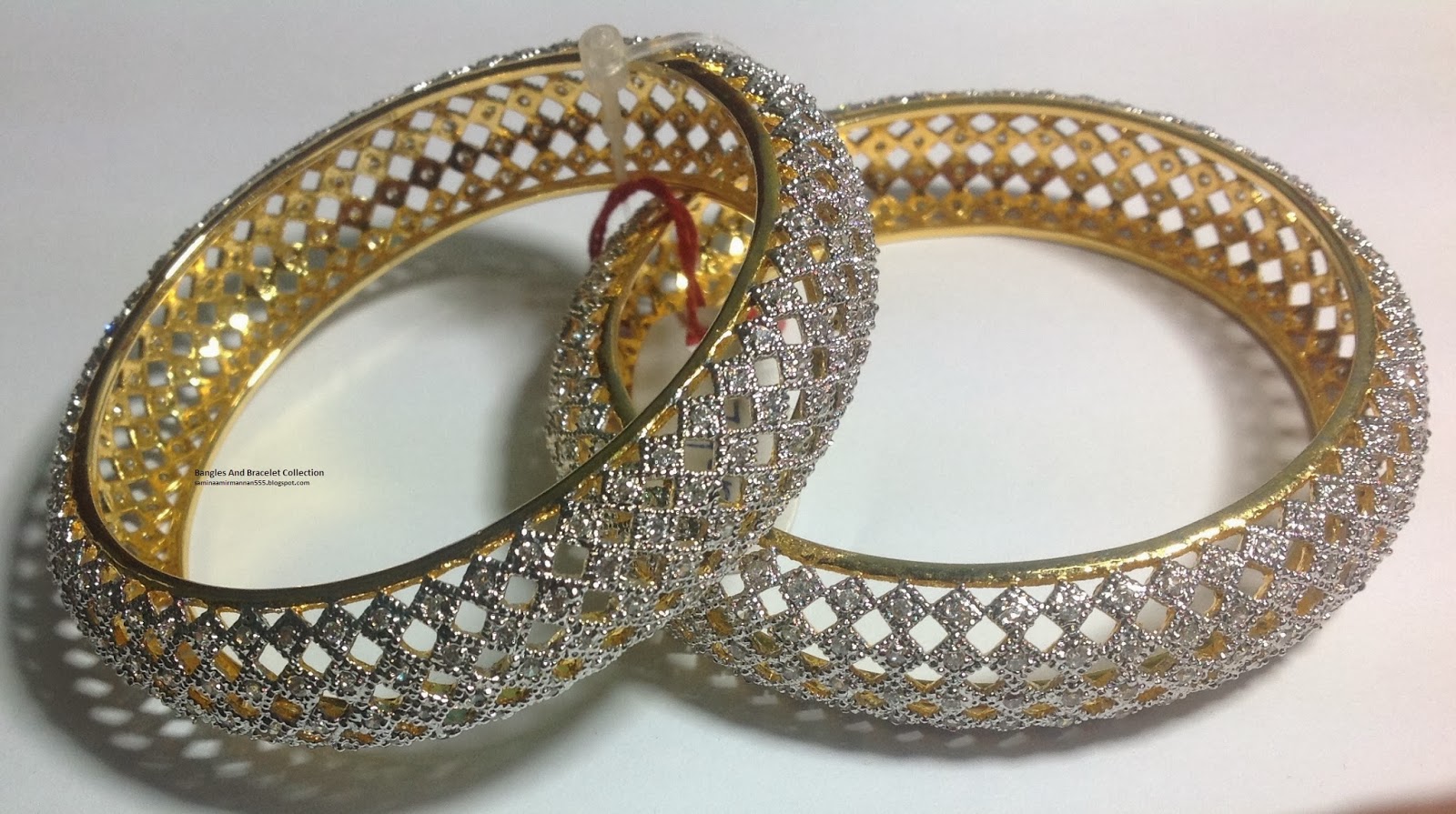 American Diamond Bridal Fashion Bangles Collection 45