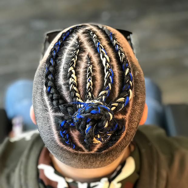 latest braided hairstyles men