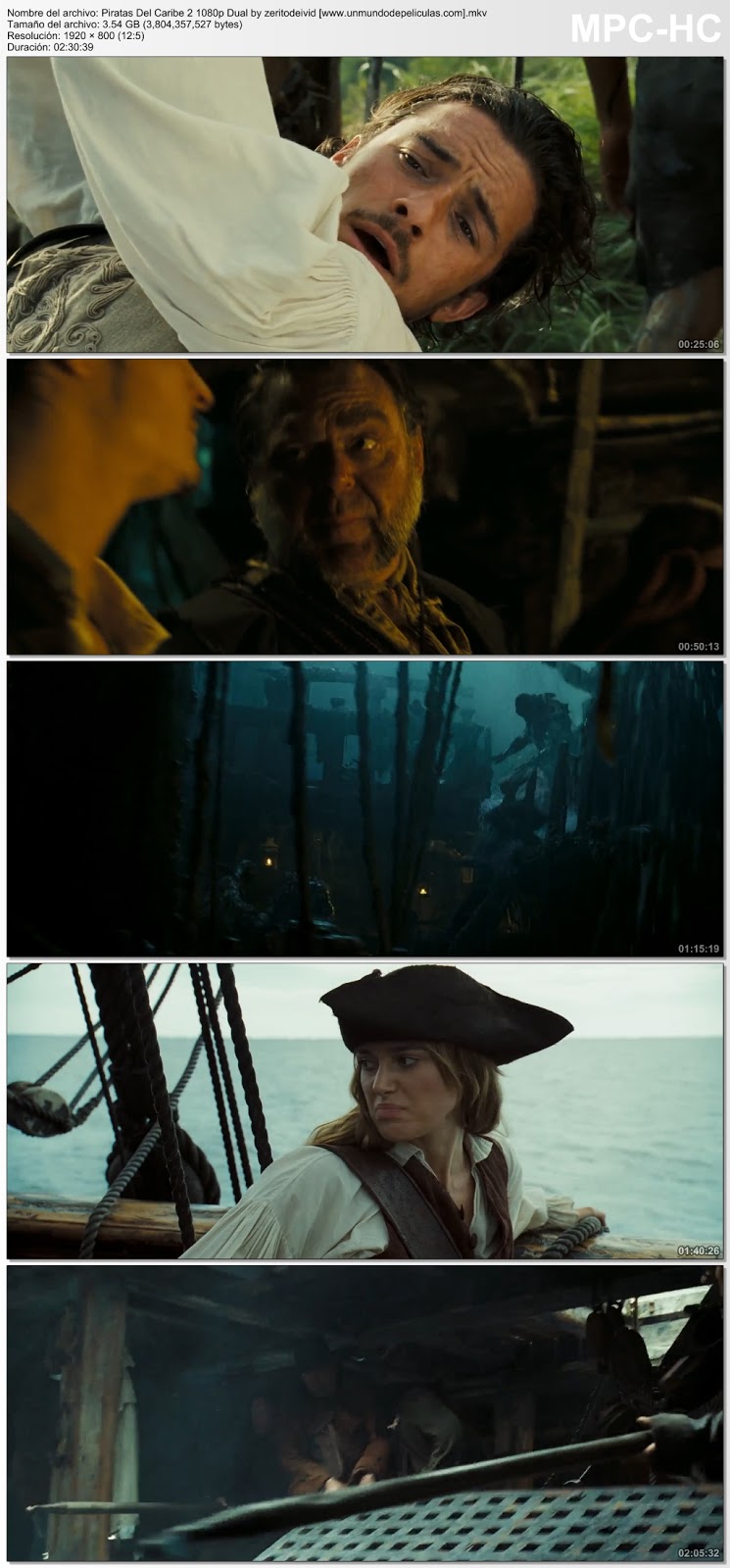 Capturas de la película.