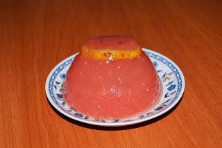 Gelatina de limón y sandía