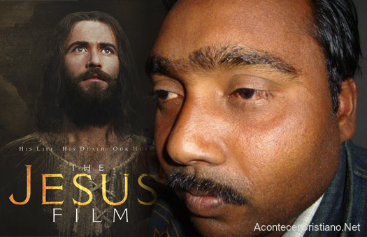 Pastor organiza evangelismo con película Jesús en India