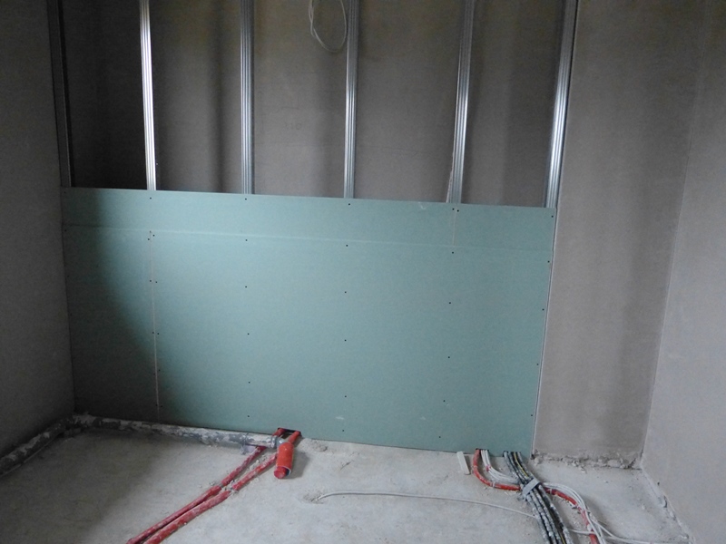 Unsere Stadtvilla 109 Bautag Trockenbau El Elektrohauptinstallation