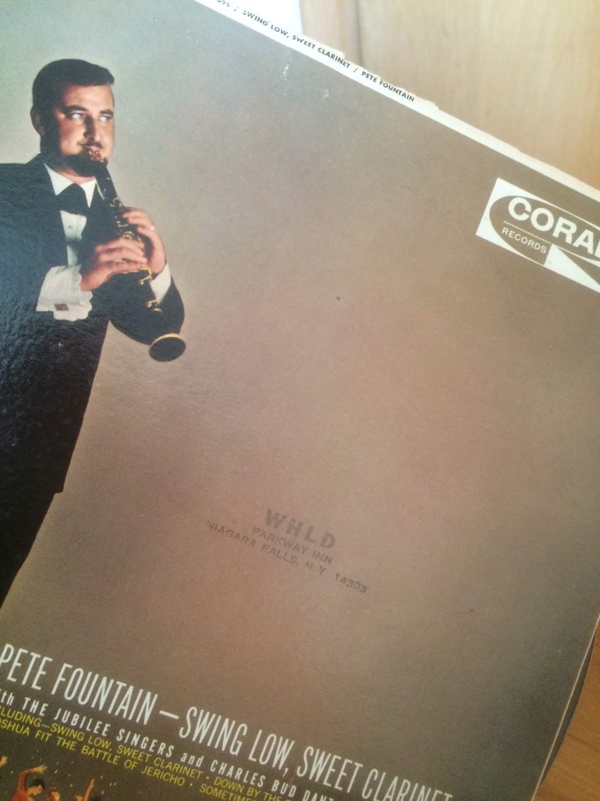 The Jazz Pete Fountain * Swing Low, Sweet * Coral