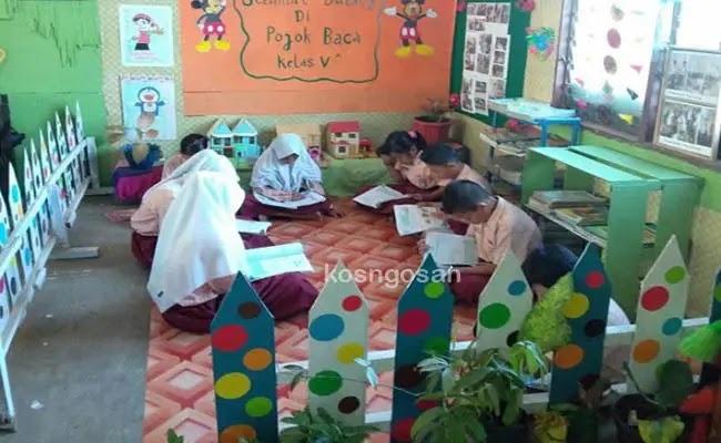 contoh pojok baca contoh pojok baca
