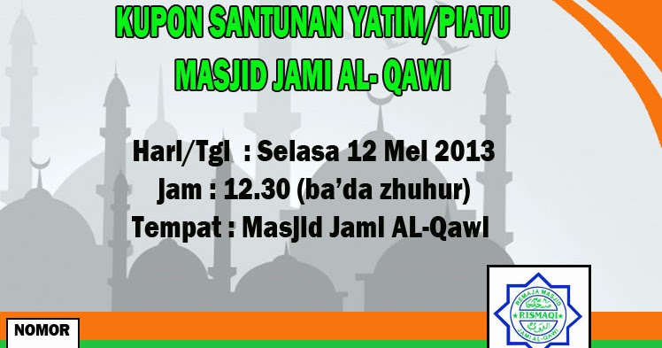 kosongenam contoh kupon santunan anak yatim