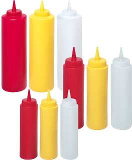 Sticle Dozatoare pentru Mustar, Ketchup, Maioneza, Sosuri, Profesionale Horeca, Preturi, Modele, Plastic, Sticla Plastic