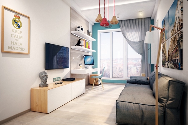 quarto solteiro decoração