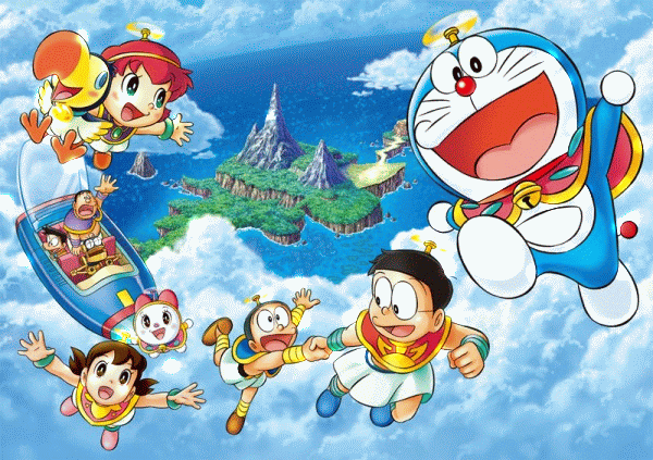 Gambar Animasi Kartun Doraemon Lucu Banget Bisa Bergerak Terbaru Anak