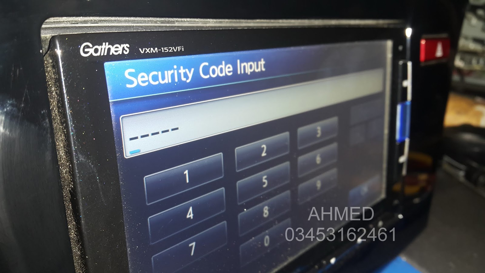 Check Map Sd Memory Card Security Password Code Unlock Car Radio