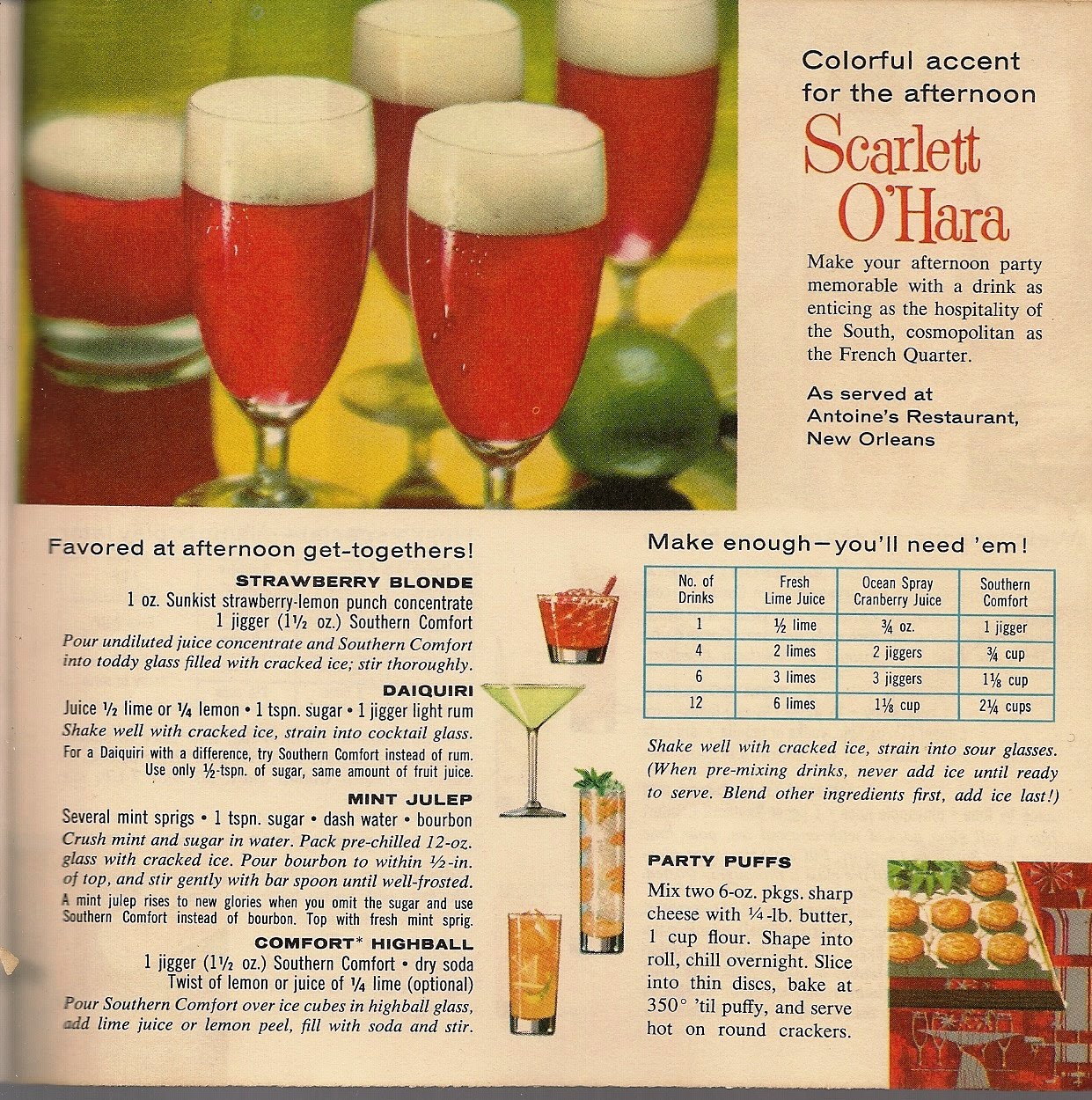 My Pretty Baby Cried She Was a Bird How To Make 44 Party Drinks (early