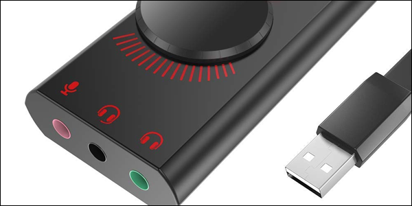 Scheda Audio USB Esterna Adattatore Audio USB 3.5mm per Cuffie Microfono
