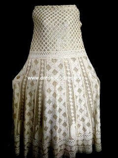 Lucknowi Chikankari Anarkali Lucknowi Chikankari Anarkali