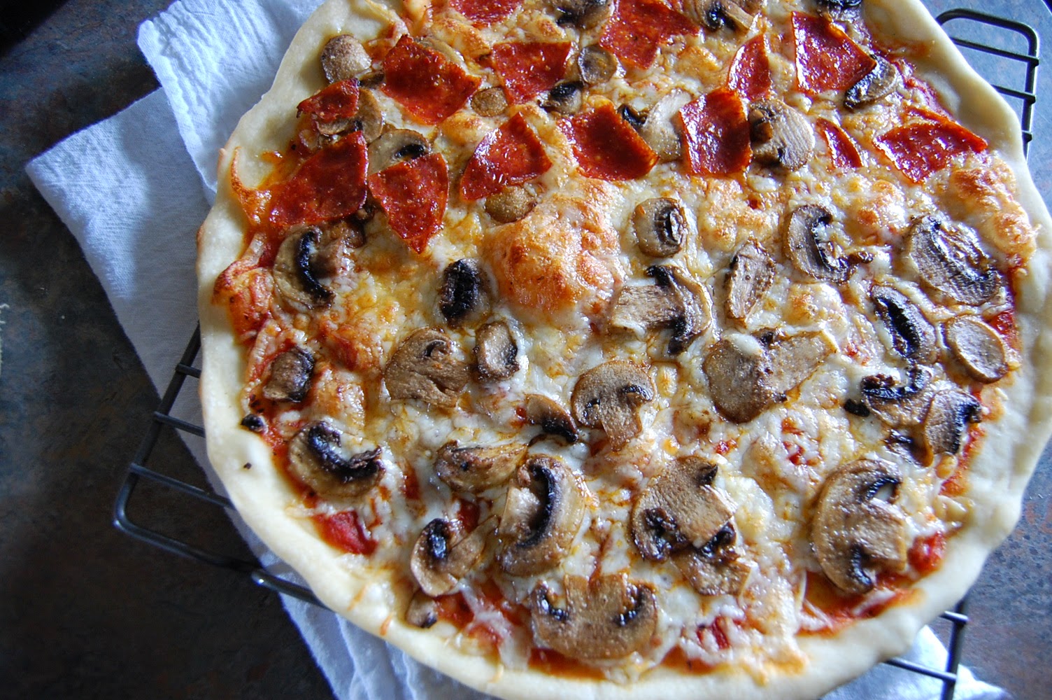 Goal of Losing Homemade Pizza Dough is
