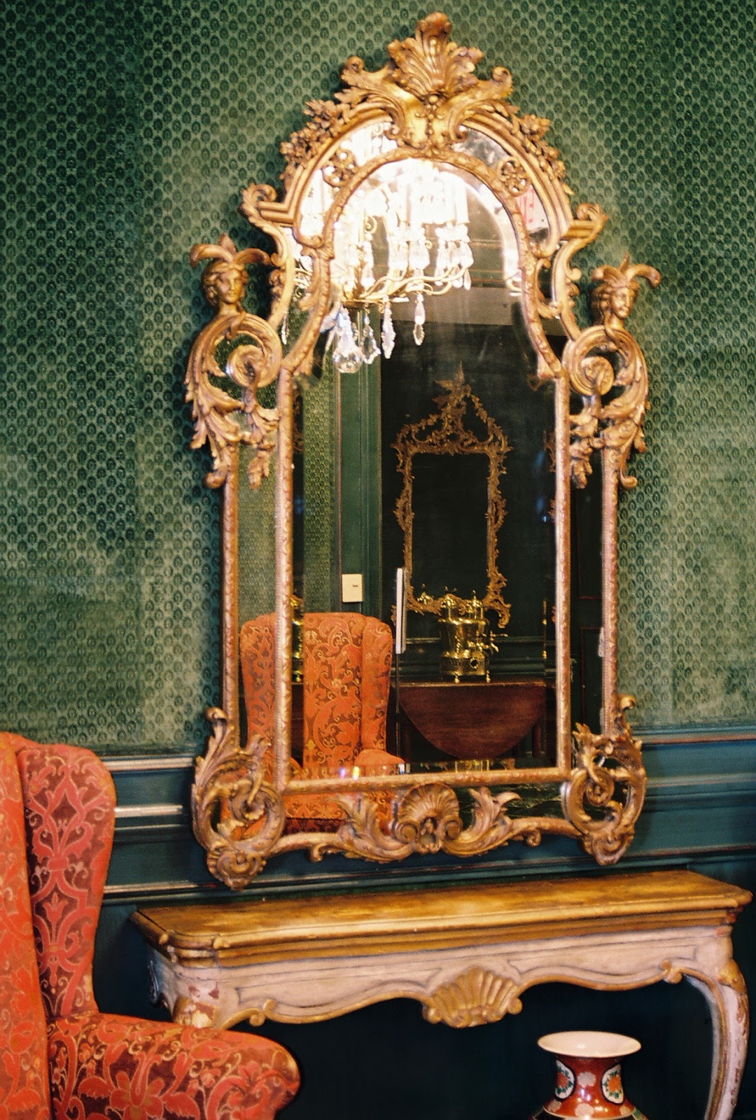 Painting Cowtown Fort Worth Clubantique mirrors