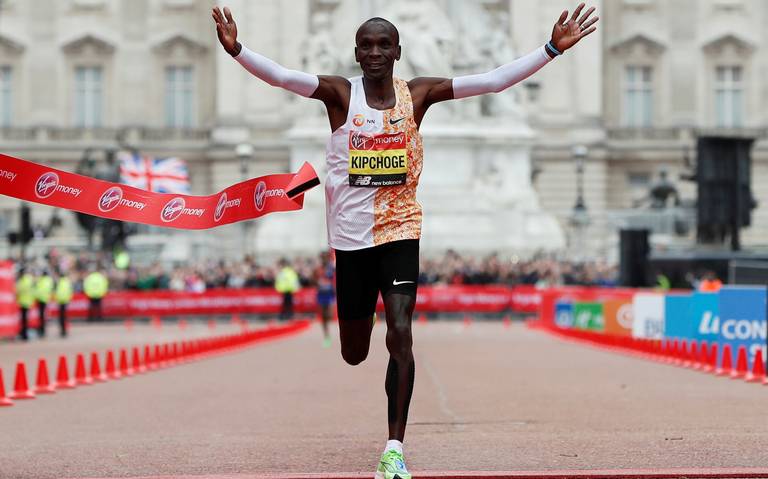 Eliud Kipchoge marca un 2:02:37 en la Maratón Londres 2019