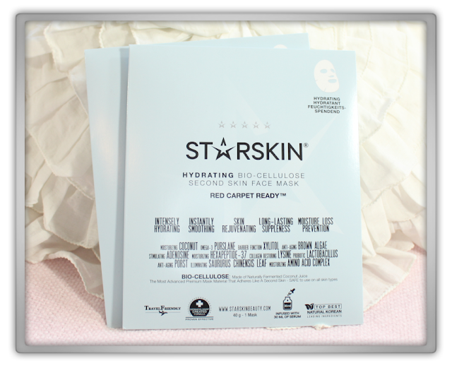Starskin hydrating bio cellulose second skin face mask gift Haul Review winter beauty blogger blog high end luxury Starskin hydrating bio cellulose second skin face mask gift Haul Review winter beauty blogger blog high end luxury