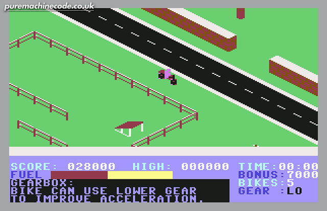 Action Biker, C64
